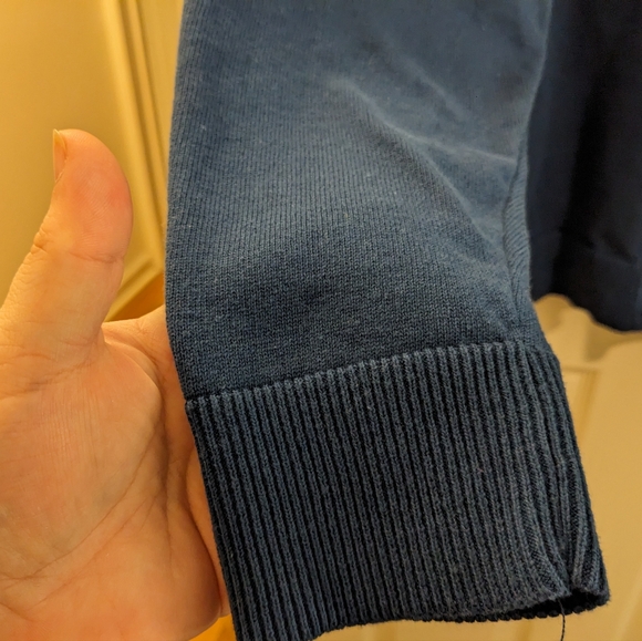 ‼️ CLEARANCE Studio Works blue, button down cardigan, size 2X - Picture 9 of 12